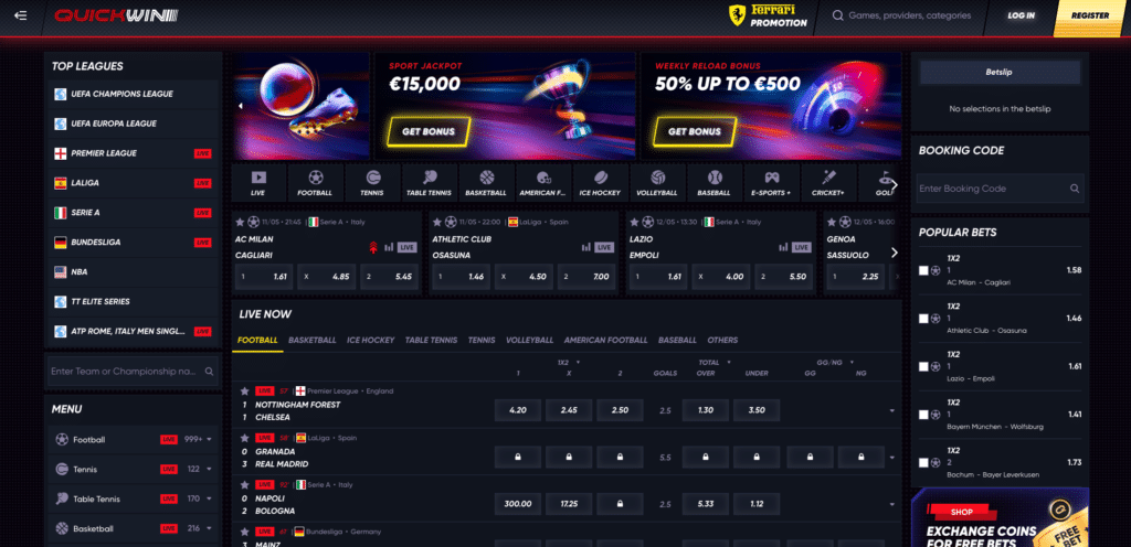 QuickWin Casino España Tu Guía Completa de Apuestas y Juegos en Línea