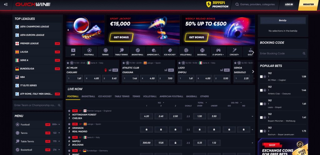 QuickWin Casino España Tu Guía Completa de Apuestas y Juegos en Línea